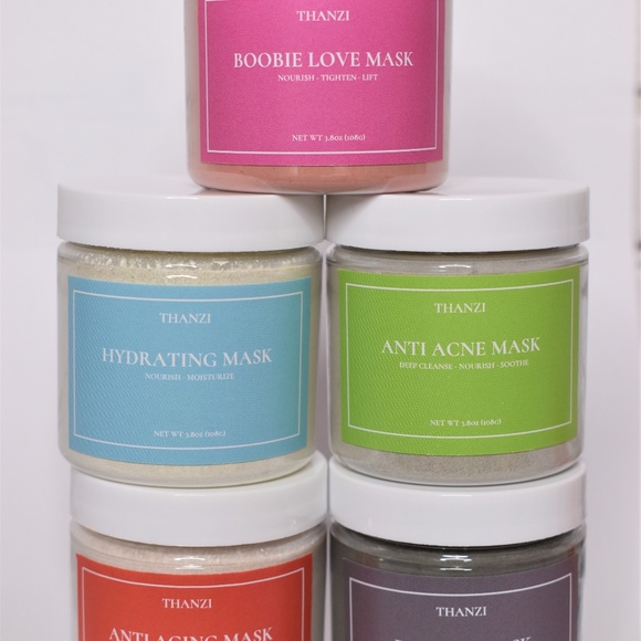 Boobie love breast clay mask w/ raspberries - Picture 4 of 4